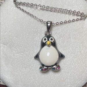 Penguin Pendant Necklace